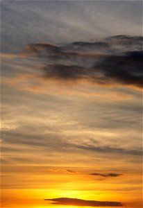 Gradient Sunset Sky photo