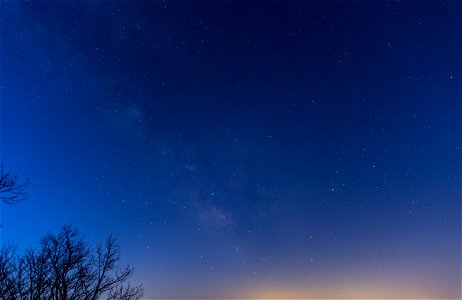 Blue Hour Starry Sky photo