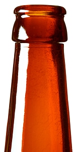 Brown glass bottle