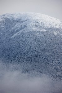 Snowy Mountain Landscape photo