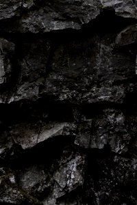 Dark Jagged Rock Texture photo