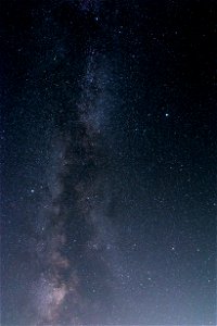 Milky Way With Twinkling Stars photo