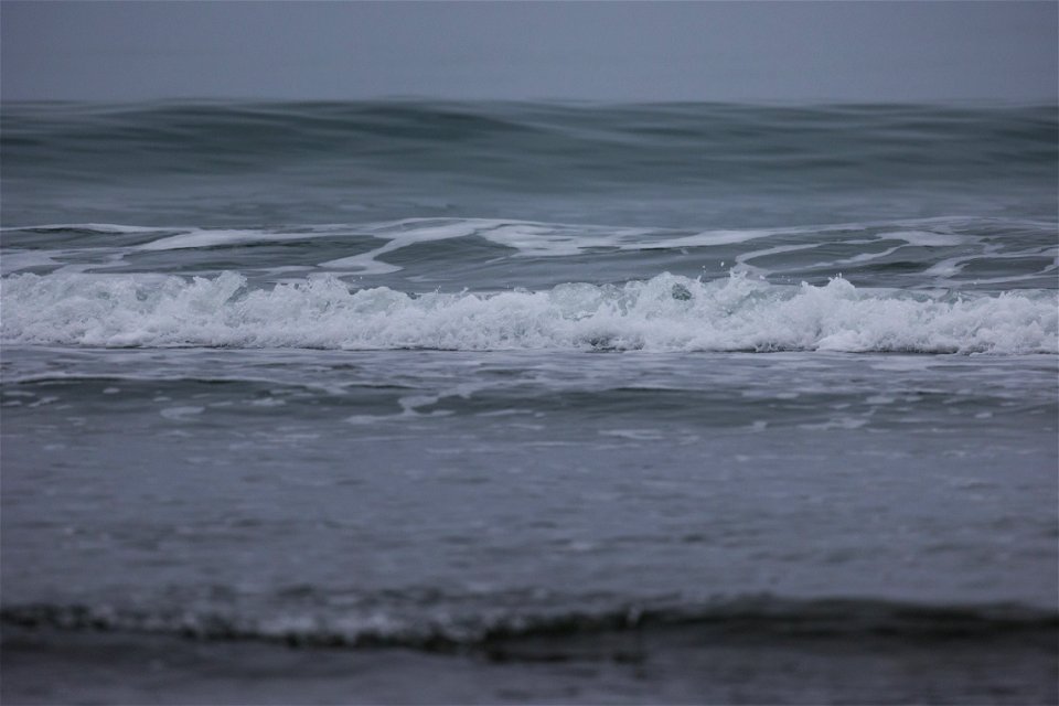 Dark Ocean Waves photo
