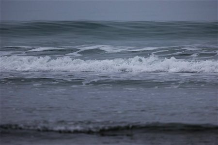 Dark Ocean Waves photo