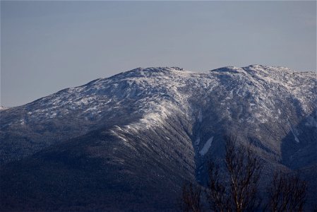 Winter Mountain Ravine photo