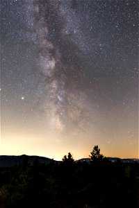 Brilliant Milky Way