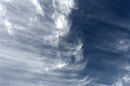 Wispy Light Clouds photo