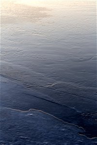 Glaze Ice on Lake
