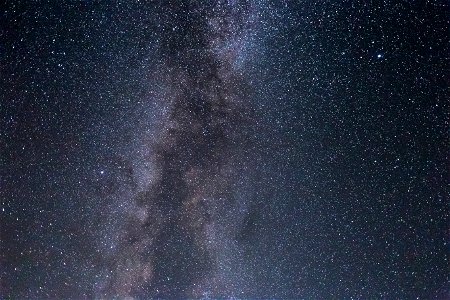 Vertical Milky Way photo