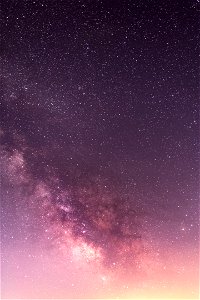 Pink Milky Way photo