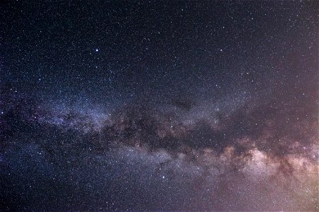 Horizontal Milky Way photo