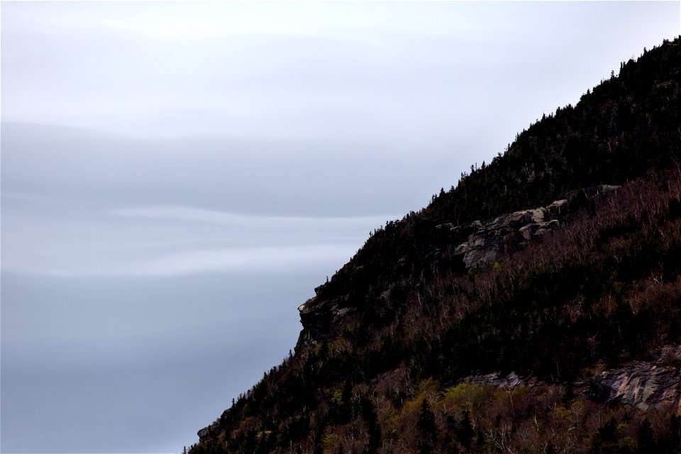 Moody Mountain Clouds photo