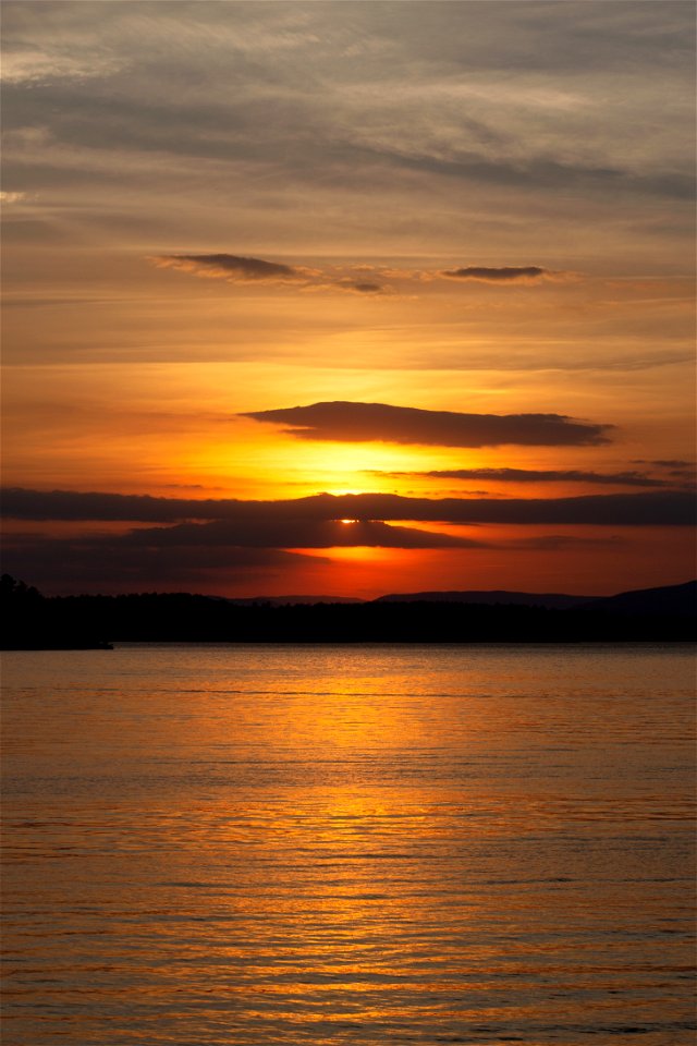 Lakeside Sunset photo