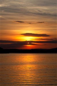 Lakeside Sunset photo