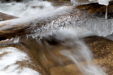 Rushing Icy Stream photo