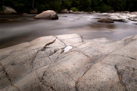Wide River Rocks photo