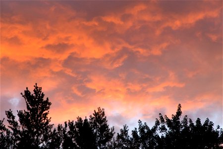 Clouds on Fire photo