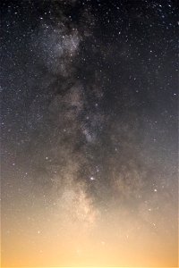 Milky Way Rising From the Glow photo