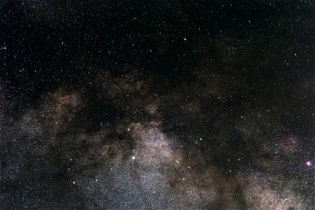 View of Milky Way Galaxy photo