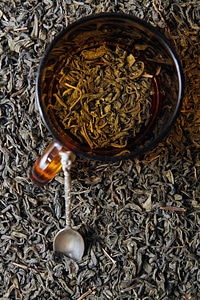 Tea leaves photo