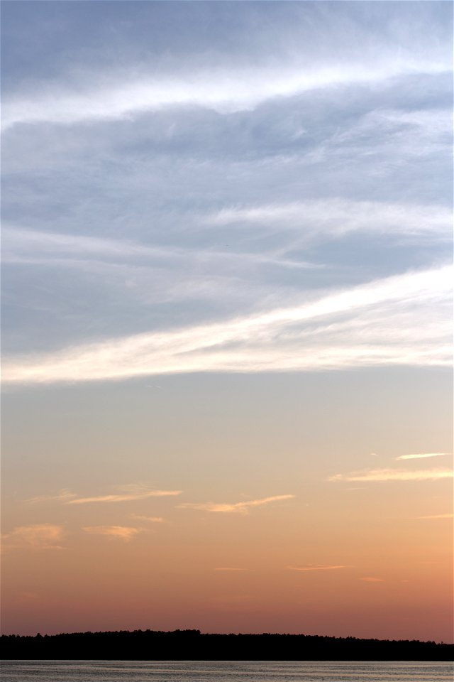 Subtle Muted Sunset