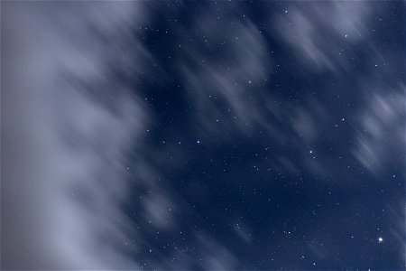 Subtle Stars Through Thin Clouds photo