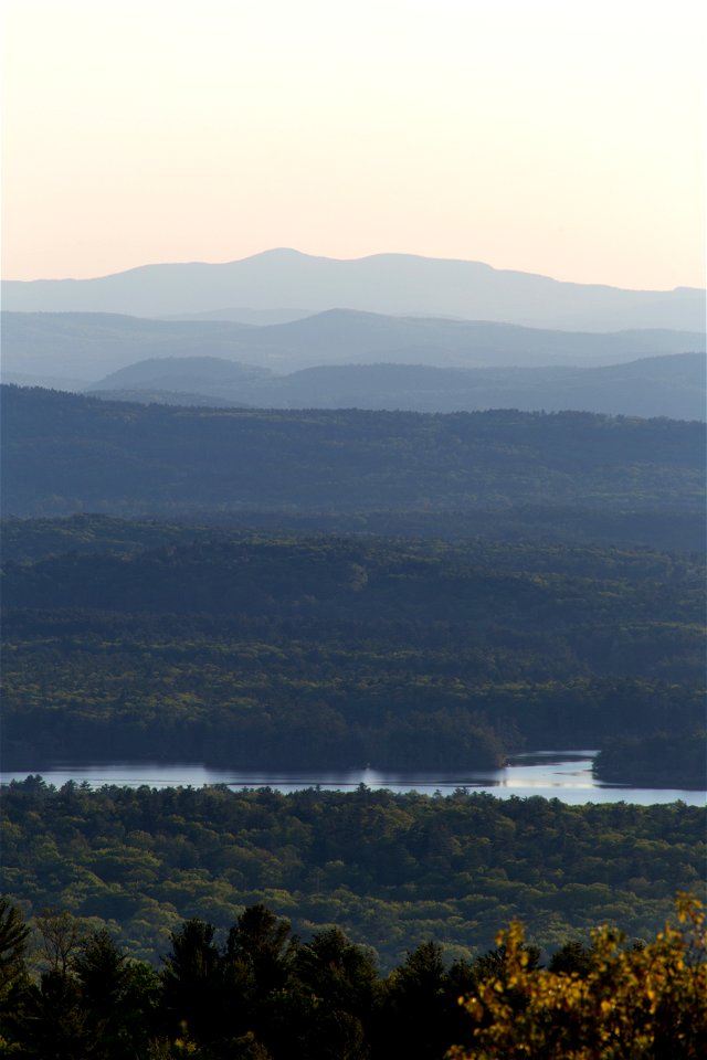 Layered Mountains in the Distance