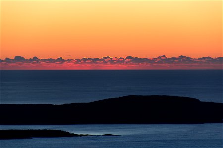 Ocean Island Sunset photo