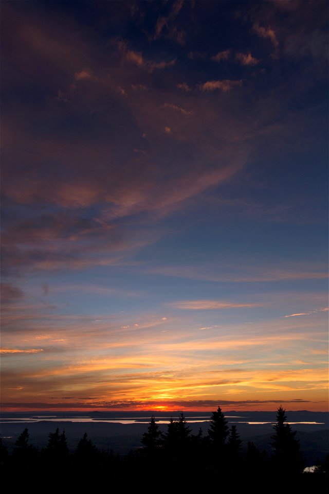 Summer Sunset in the Distance photo