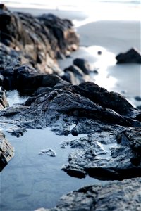 Small Rocky Pools at the Ocean’s Edge photo