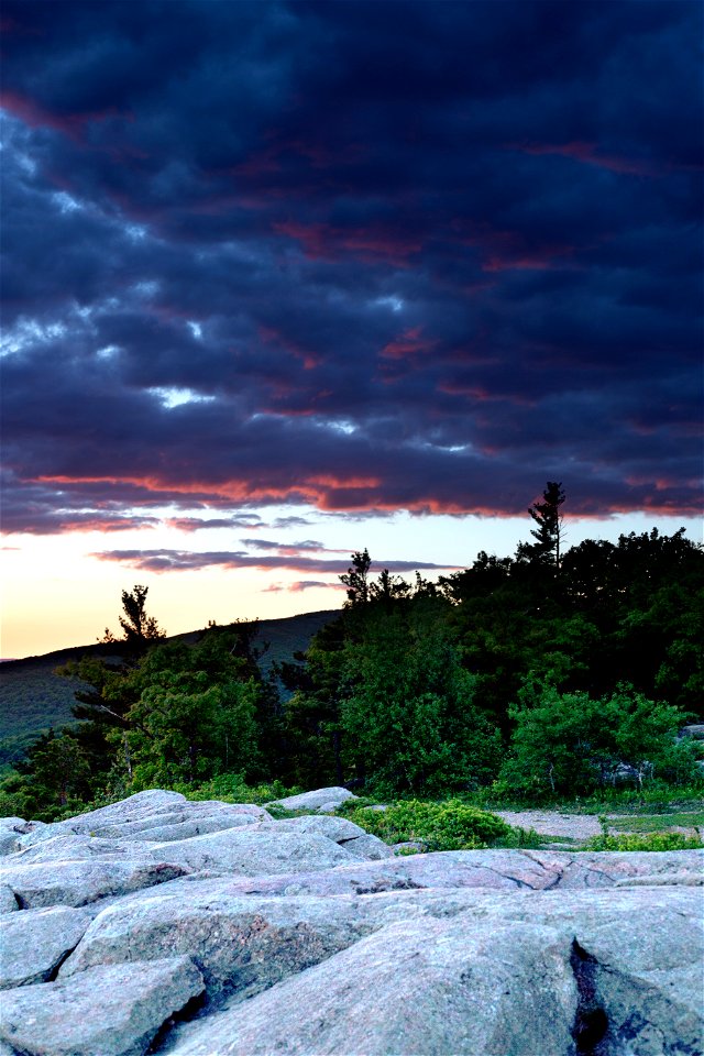 Heavy Clouds in the Evening