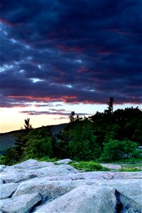Heavy Clouds in the Evening