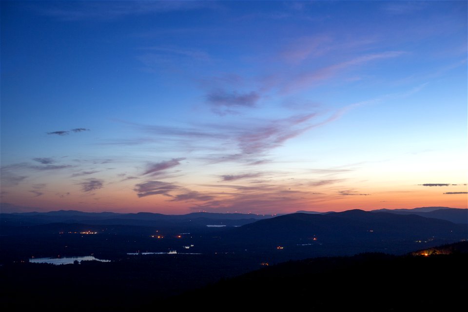 Mellow Mountain Sunset photo