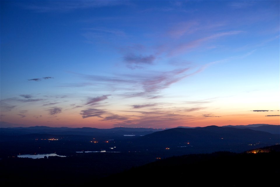 Mellow Mountain Sunset