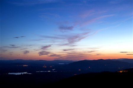 Mellow Mountain Sunset photo