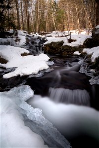 Calm Winter Stream photo