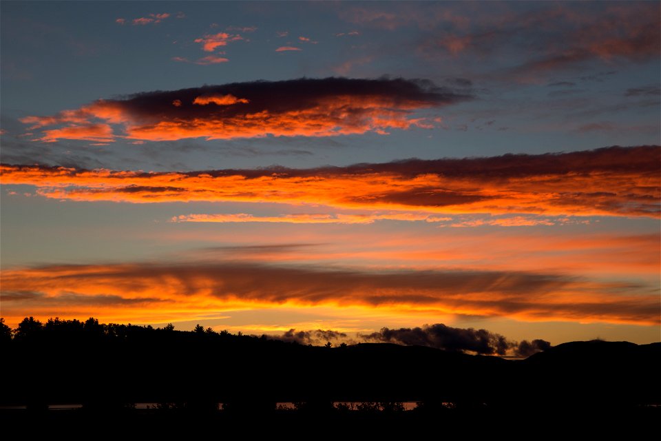Warm Glow Over the Horizon