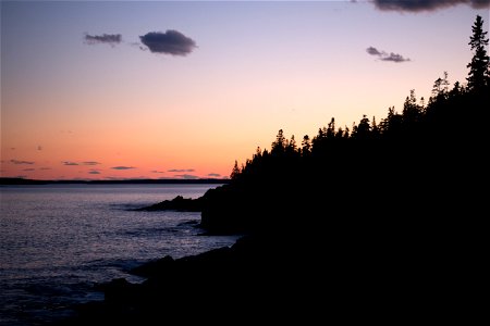 Sunset Rugged Coast photo