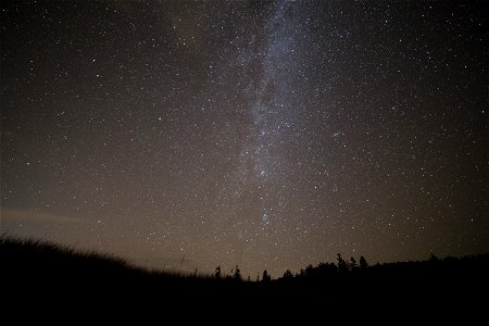 Faint Stars in the Night Sky photo