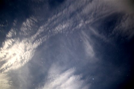 Thin Veil of Clouds photo
