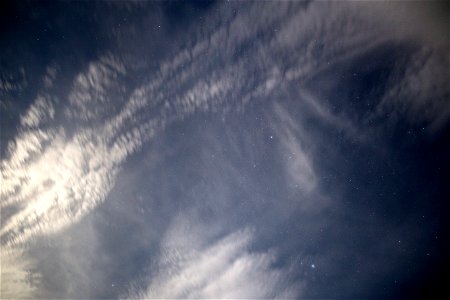 Thin Veil of Clouds