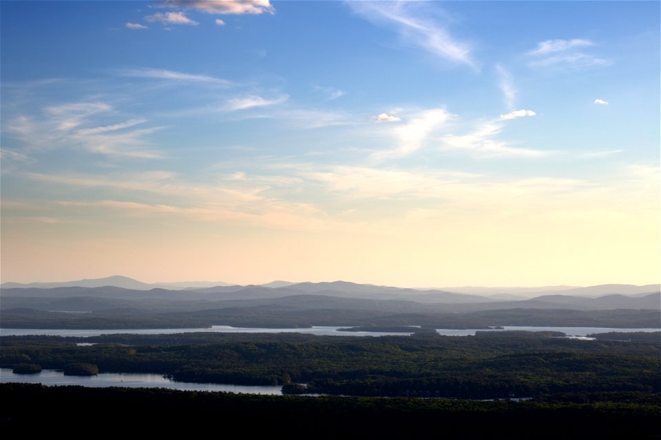 Hazy Summer Landscape photo