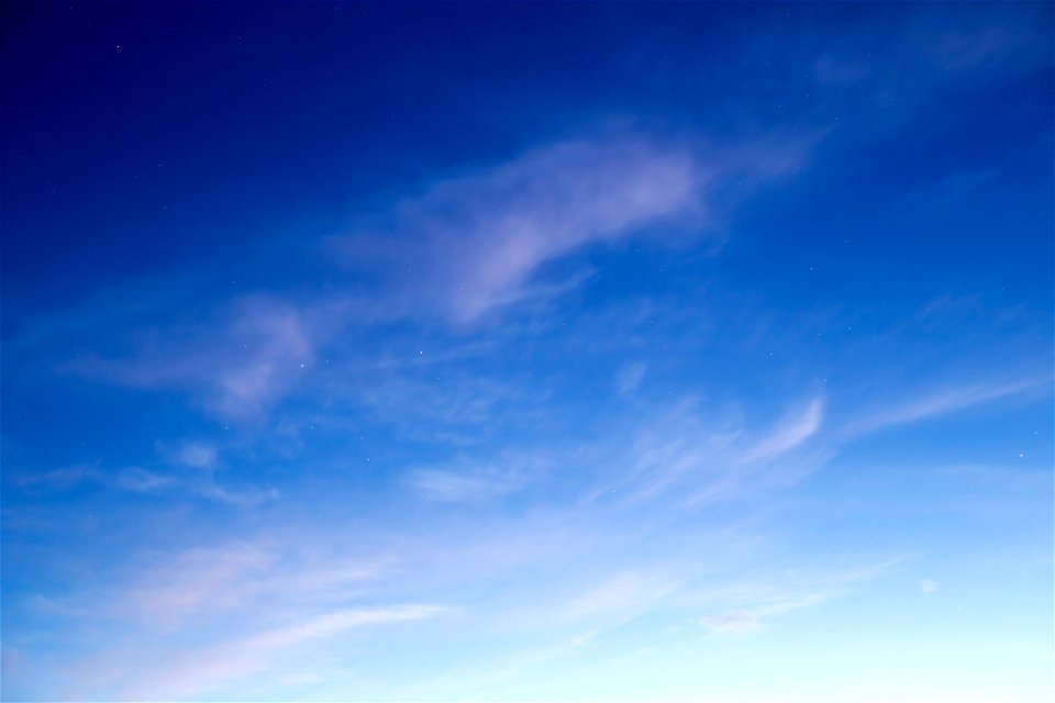 Painted Blue Sky photo