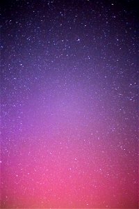 Pink Aurora Borealis photo
