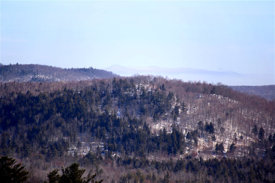 Snow Dusted Hills photo