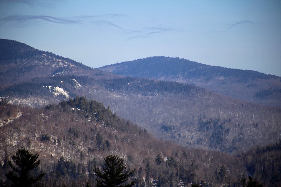 Bare Winter Mountains photo