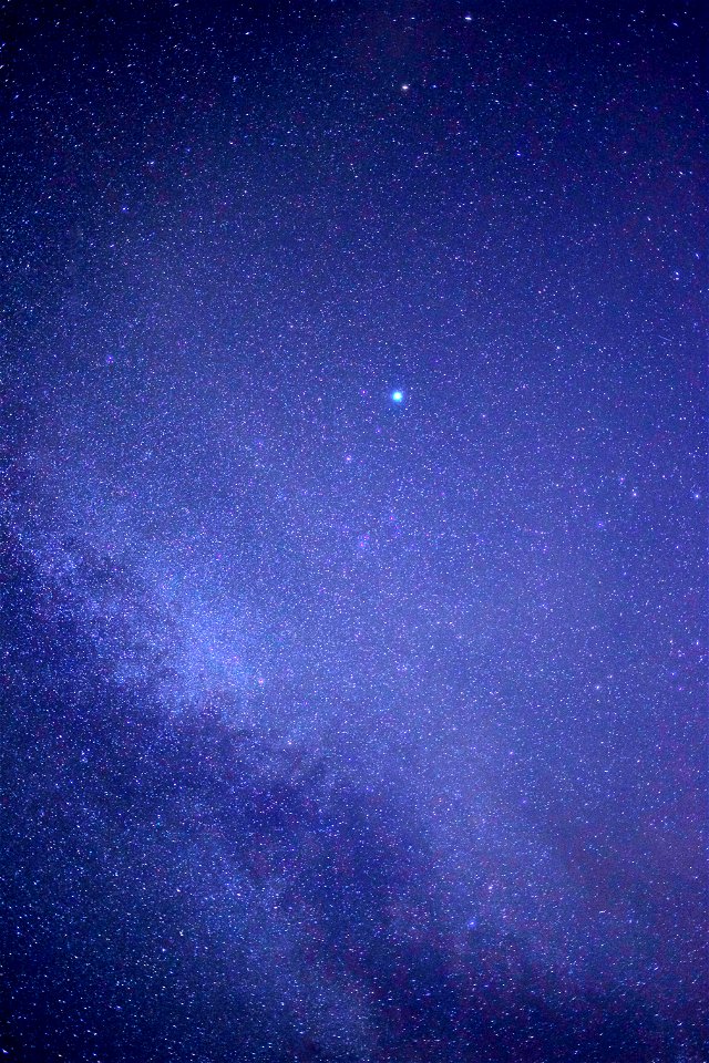 Sapphire Blue Milky Way photo