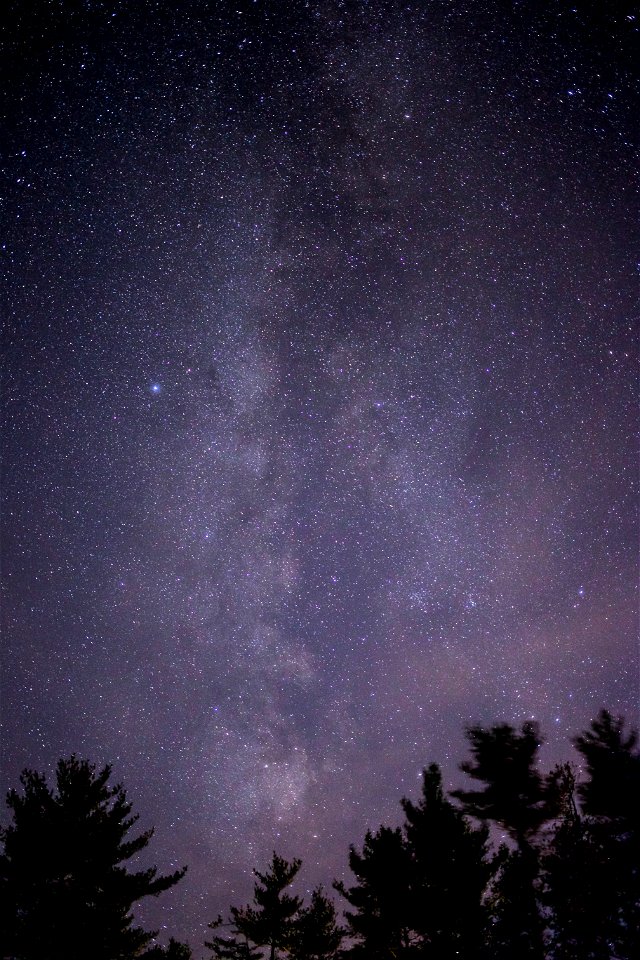 Peaceful Milky Way Night