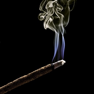 Smoke and Incense Stick photo