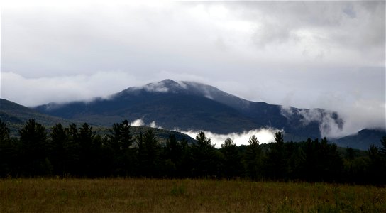 Foggy Mountain in the Distance photo